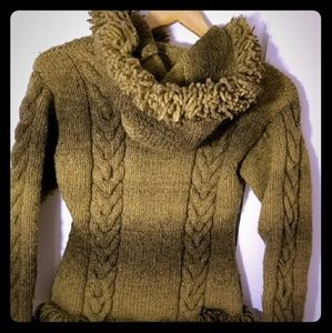 🌾Native hand-woven wool pull-over🌾